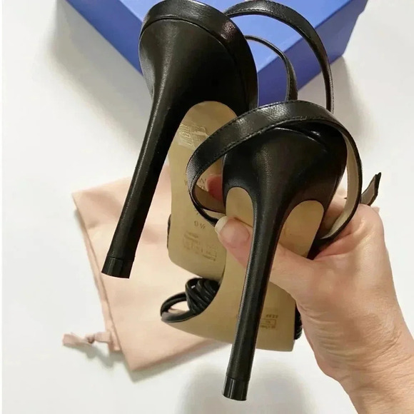 NIB Stuart Weitzman Twist Sleek 95 Sandals size 9.5 - Picture 8 of 12